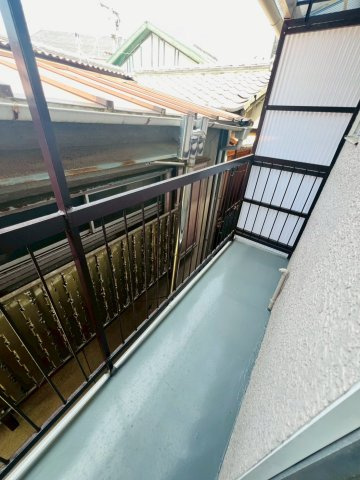 王居殿1丁目テラスハウスのバルコニー