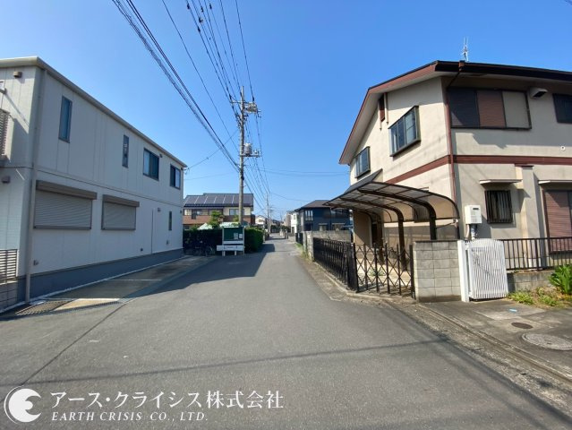 【前面道路含む現地写真】 | 流山市西深井4期 | 閑静で落ち着いた住宅街でのびのび子育てするこができます！老後や夫婦二人の住まいにも如何でしょうか♪