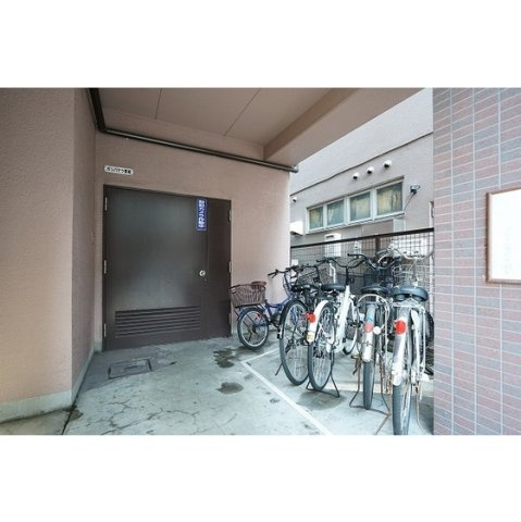 ソレイユ高島平パートⅡの外観|駐輪場