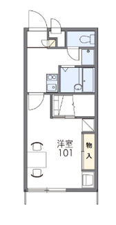 【間取り】 | レオパレス薬師台 | 画像2