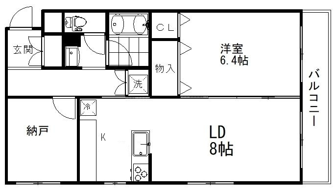 DeLCCS Ayase Ⅳの間取り|間取りです。