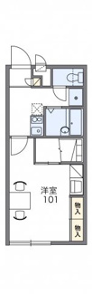 【間取り】 | レオパレスグランディール | 画像2