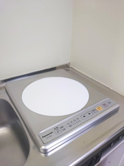 【キッチン】 | 同間取り違うお部屋、1口IHクッキングヒーター