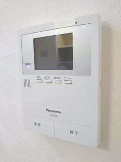 【セキュリティ】 | TVモニター付インターホンで女性も安心