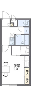【間取り】 | レオパレスいわいセントラルⅡ | 画像2