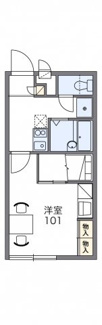 【間取り】 | レオパレスヨコタ | 画像2
