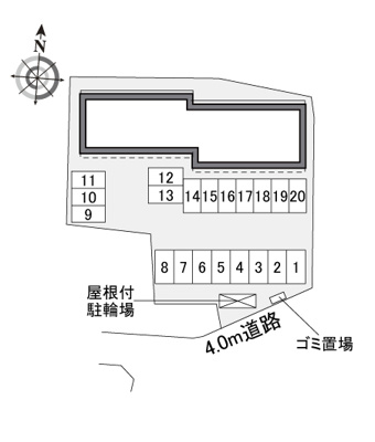 【区画図】 | レオパレスアルコイリス