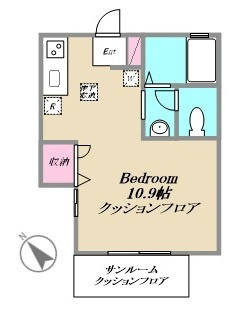 マーベルサイド一番館の間取り