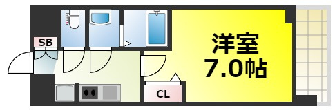 【間取り】 | スプランディッド難波SOUTH 仲介手数料無料