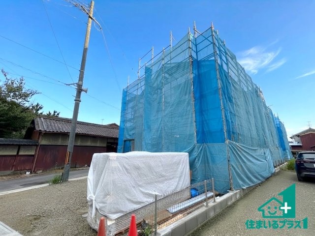 ●3(土)4(日)現地説明会！　磯城郡田原本町八尾　全3邸の外観|周辺は落ち着いた街並みの住宅地！子育てがしやすい住環境です！まだ未完成ですが、現地でしかわからない事もございます。是非一度ご覧ください。