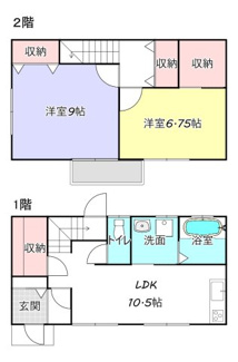 【間取り】 | Bコート西小川 | ※図面と現況が異なった場合は、現況を優先と致します。