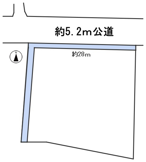 ６７０９０　美濃加茂市加茂野町今泉土地の区画図