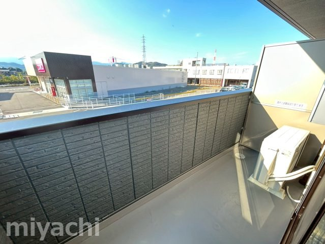 サンセール問屋町Ⅱのバルコニー