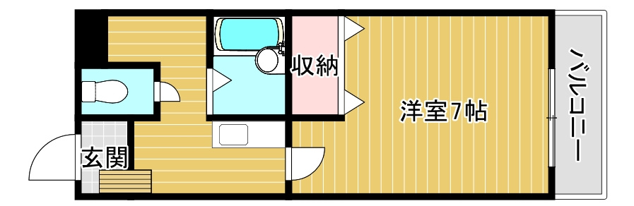 パールマンション上津の間取り