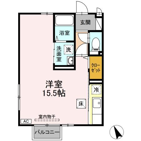 サンパティークの間取り