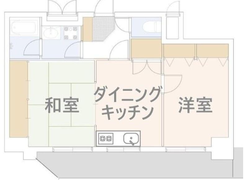 流山市南流山１丁目の賃貸マンションの間取り