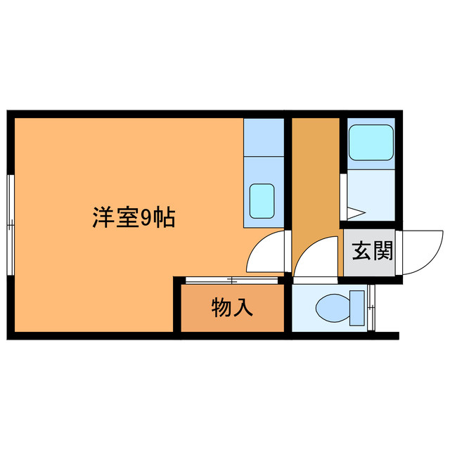 コーポA（エース）の間取り