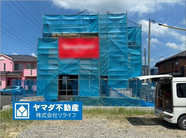 タマタウン　岐阜市西改田米野　全2区画分譲の外観|「現地（2026年8月6日）撮影」　
■外観写真　
■ヤマダ不動産　株式会社リライフ　
