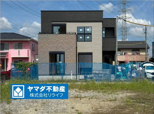 タマタウン　岐阜市西改田米野　全2区画分譲の外観|「現地（2026年9月18日）撮影」　
■外観写真　
■ヤマダ不動産　株式会社リライフ　