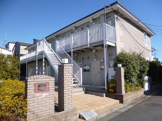 リリックコート鎌倉の外観|お洒落な外観です。