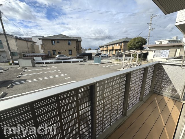 ベイブランシェ　Cのバルコニー