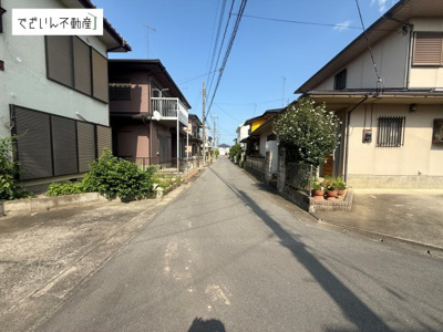 【前面道路含む現地写真】 | 深谷市稲荷町　中古住宅   | 現地(2026年7月撮影)
