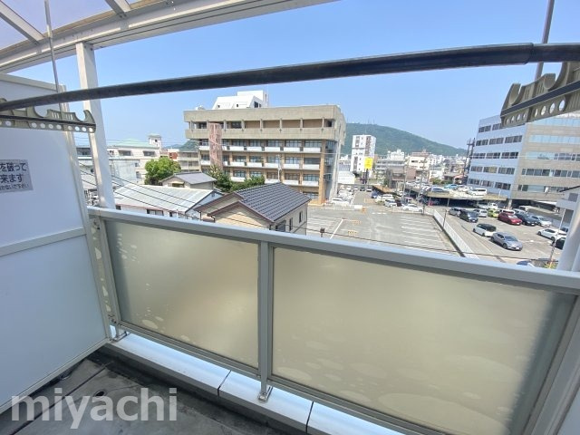 メロディーハイムのバルコニー