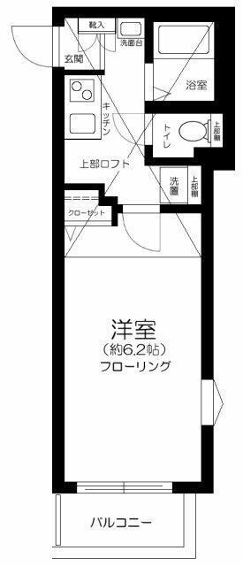 レーヴ中村橋の間取り