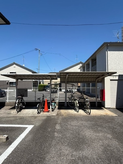 Fancy Miyauchi A棟のその他共用部分|駐輪場