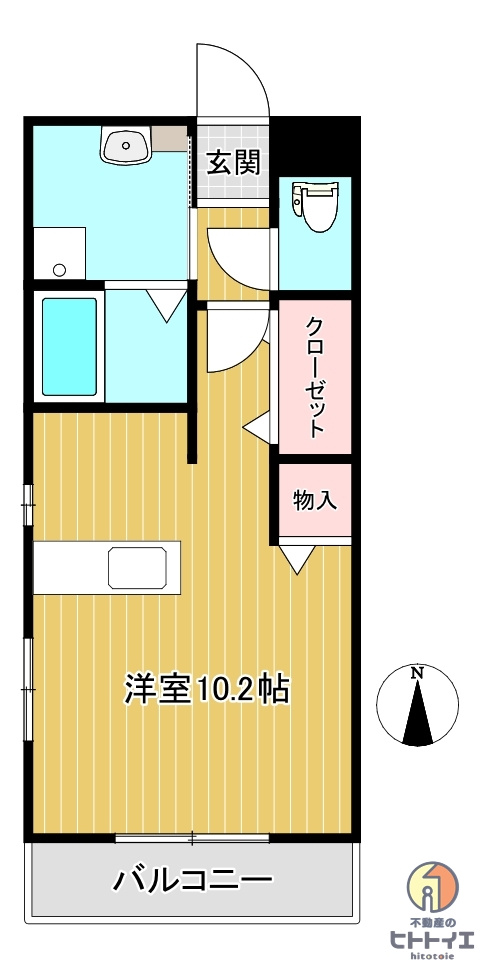 セントサーⅡの間取り