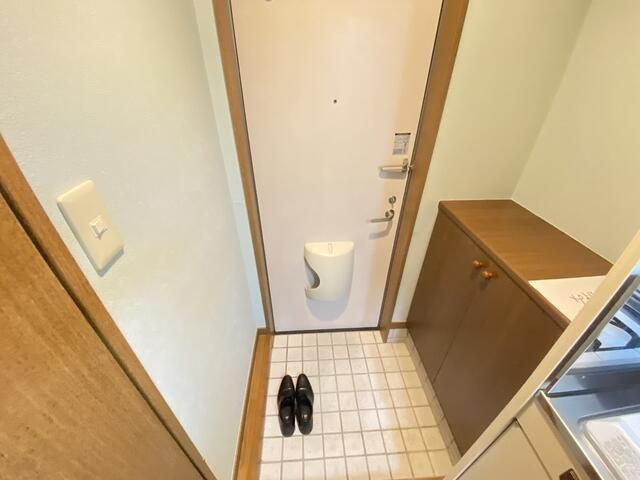 ミレナリオ元住吉の玄関
