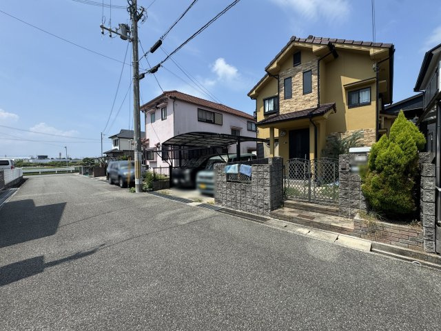 神戸市西区玉津町高津橋戸建の前面道路含む現地写真