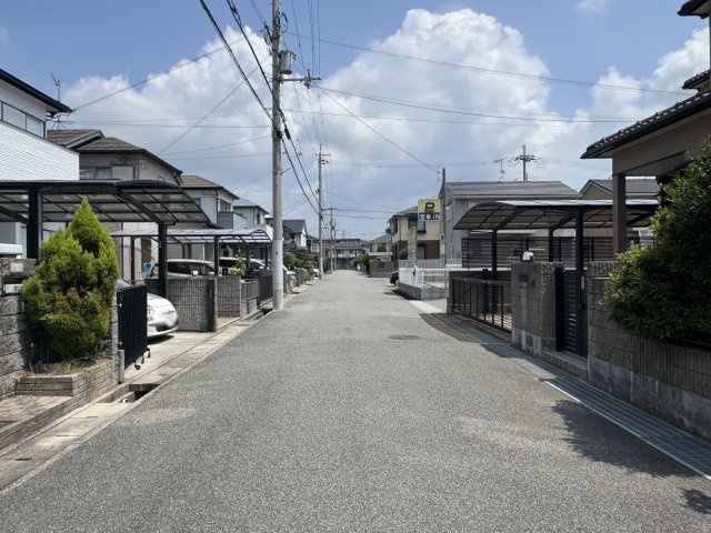 神戸市西区玉津町高津橋戸建の前面道路含む現地写真