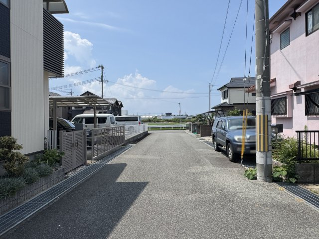 神戸市西区玉津町高津橋戸建の前面道路含む現地写真