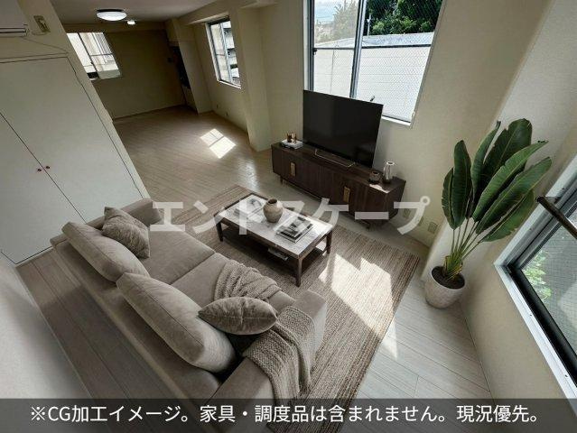 キュウブＥＸ三俣の居間・リビング|高崎、前橋のお部屋探しはエンドスケープまで！お客様の理想お聞かせ下さい♪