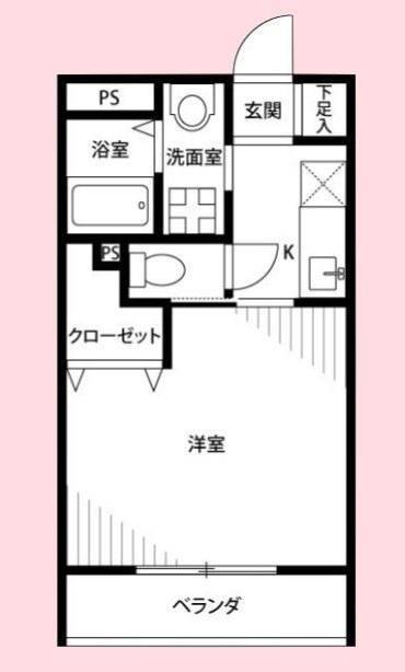 アムール AKIRAの間取り