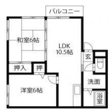 クリエイトコーポの間取り