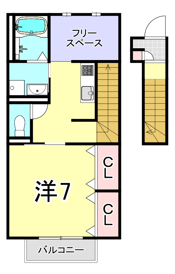 Clair Blancの間取り