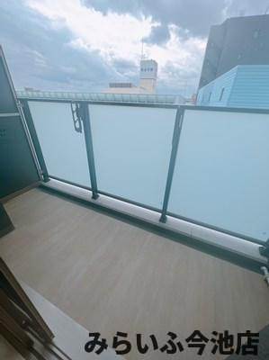 【バルコニー】 | エステムコート名古屋今池アーバンゲート | （他部屋の写真使用のため現物と相違）