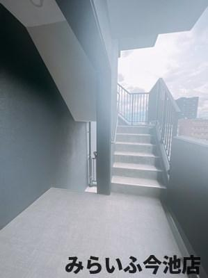 【内装】 | エステムコート名古屋今池アーバンゲート | 非常階段