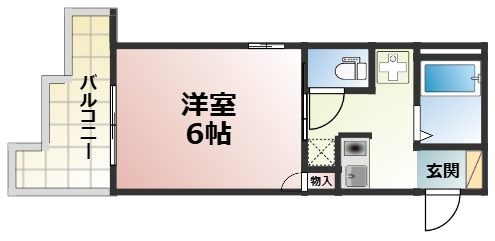 眞柄ビルの間取り