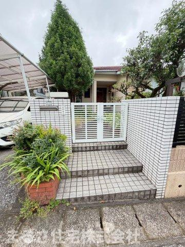生目台東3丁目　中古平屋の庭