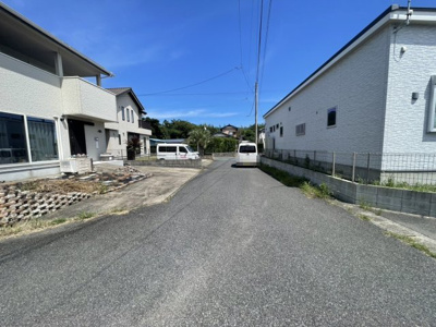【前面道路含む現地写真】 | 中古戸建　いすみ市岬町井沢　注文住宅