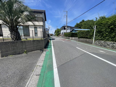 【前面道路含む現地写真】 | 中古戸建　いすみ市岬町井沢　注文住宅