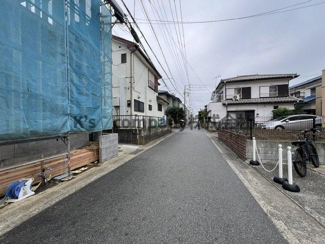 茅ヶ崎市高田4丁目　新築戸建の前面道路含む現地写真|◇2026.10月撮影◇