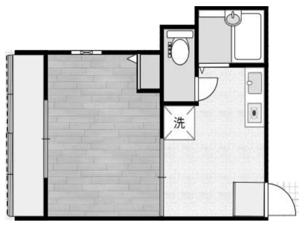 ハーベスト長居の間取り