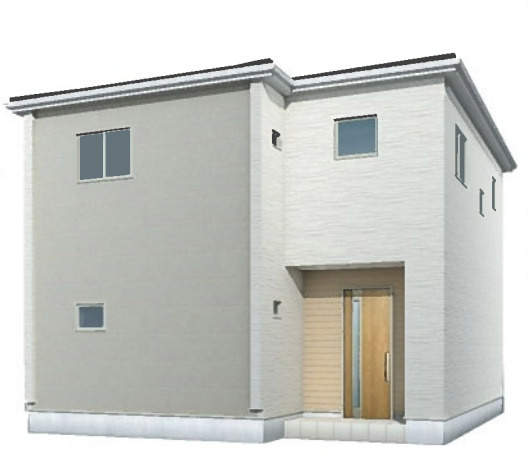 【外観パース】 | Livele  Garden.S 東松山石橋　新築戸建　全2棟　2号棟 | 2号棟
