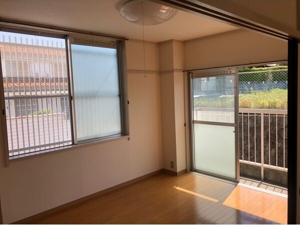 光陽マンションのバルコニー
