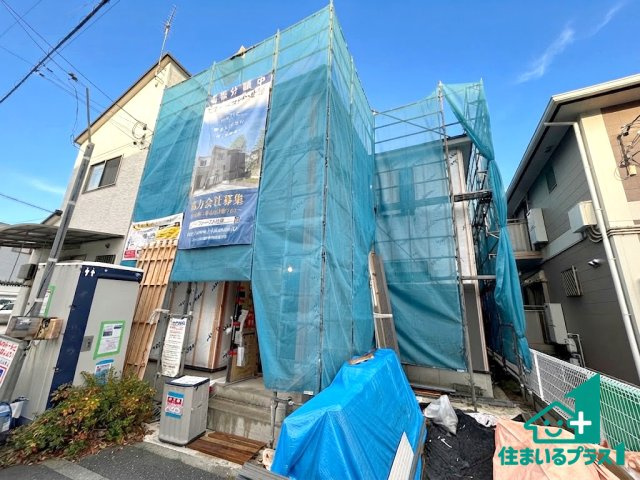 ●3(土)4(日)現地説明会！　大和郡山市本町　限定1邸の外観|周辺は落ち着いた街並みの住宅地！子育てがしやすい住環境です！まだ未完成ですが、現地でしかわからない事もございます。是非一度ご覧ください。