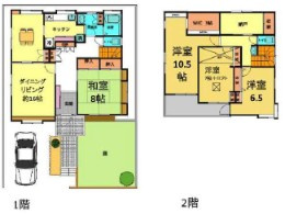 【間取り】 | 千葉市緑区越智町　中古戸建　外房線「誉田駅」